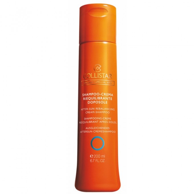Восстанавливающий шампунь-крем для волос после загара Shampoo-Crema Requilibrante Doposole, Товар 60934